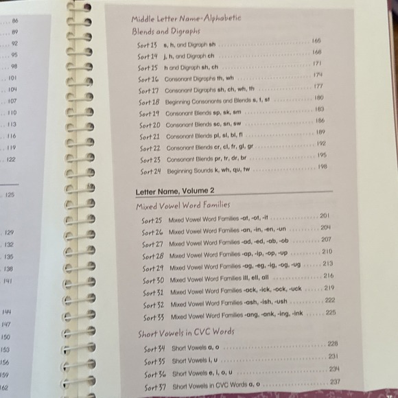 Words Their Way Classroom 2019 Kit • Teacher Resource Guide + 8 Student Workbook - Picture 6 of 16